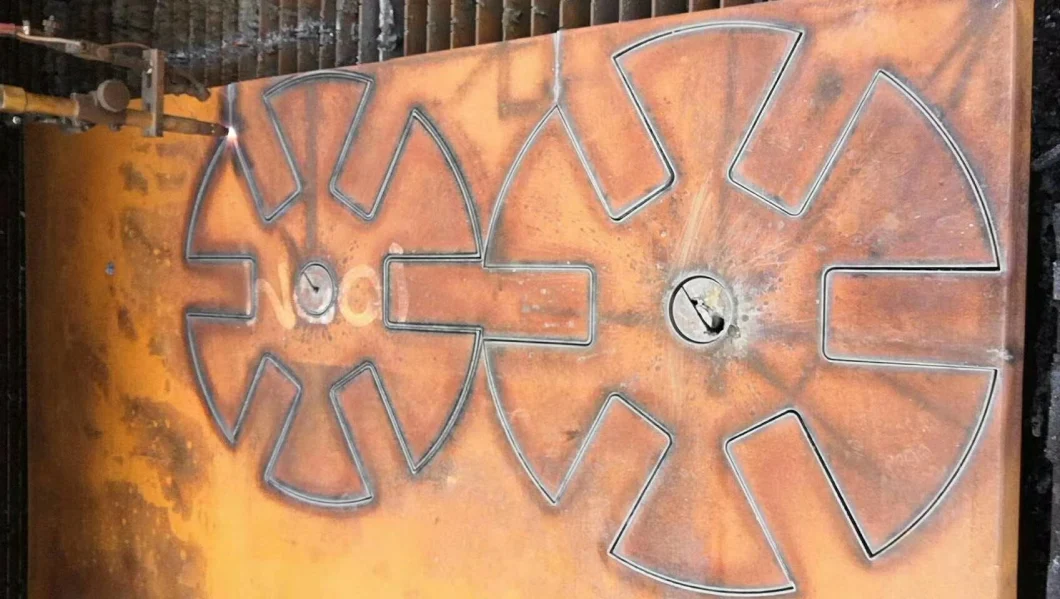 Coupe résistante à l'usure de plaque d'acier en tant qu'accessoires en acier de dessin de machine d'abattage de pièce d'usage