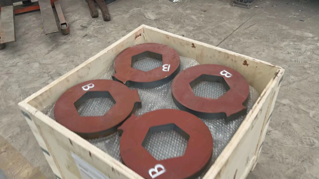 Coupe résistante à l'usure de plaque d'acier en tant qu'accessoires en acier de dessin de machine d'abattage de pièce d'usage