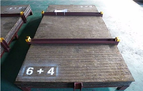 Plaque d'acier résistante à l'usure composée de représentation élevée de l'usage 10+8