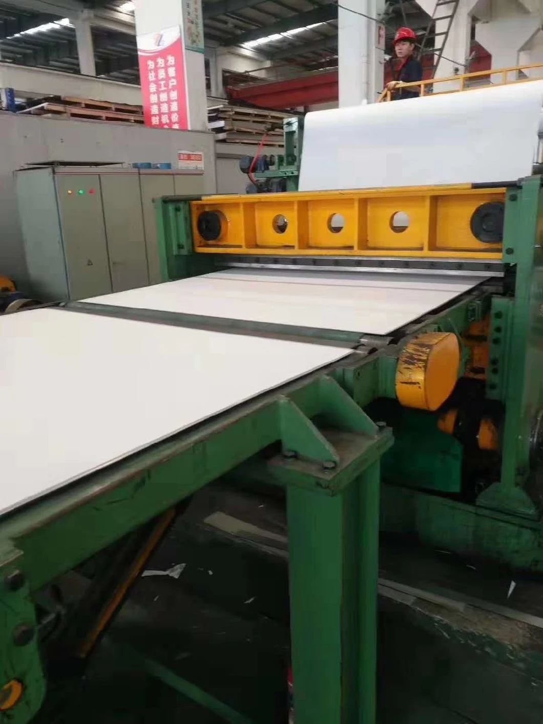 PVC laminé à froid plat épais de feuille de l'acier inoxydable 316ti de 1 millimètre