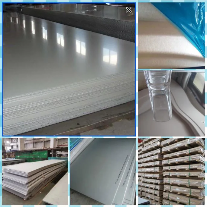 Feuille inoxydable de plat de tôle 304 SS304 d'acier inoxydable