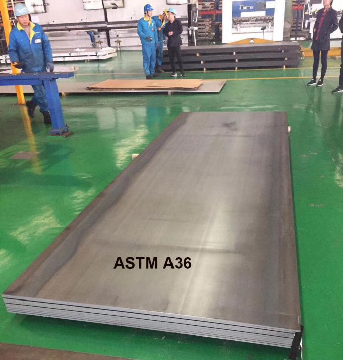 tôle laminée à chaud d'acier doux de 600mm-2000mm ASTM A36 2