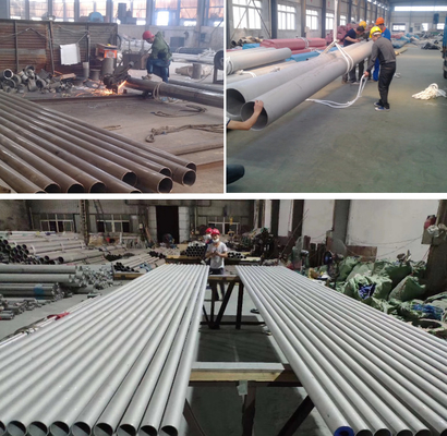 Tube laminé à froid de l'acier inoxydable 316 201 202 pour la construction