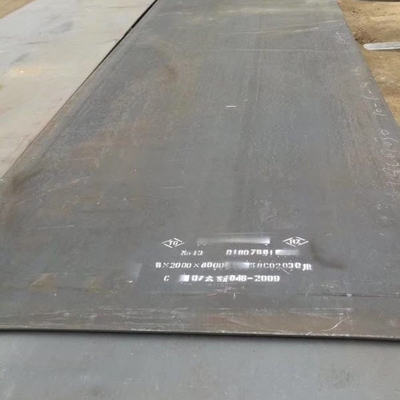 Plaque d'usure en acier au manganèse Mn13 65HRC 150 mm d'épaisseur
