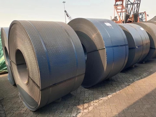 La bobine laminée à chaud de l'acier au carbone A36 a soudé 3' - 4' largeur