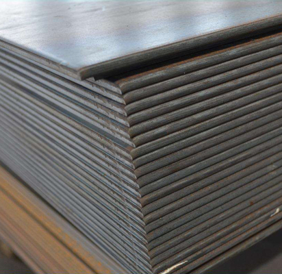 plaque d'acier doux A36 SS400 S235 S355 A572 laminée à chaud au carbone HR de 6mm 8mm