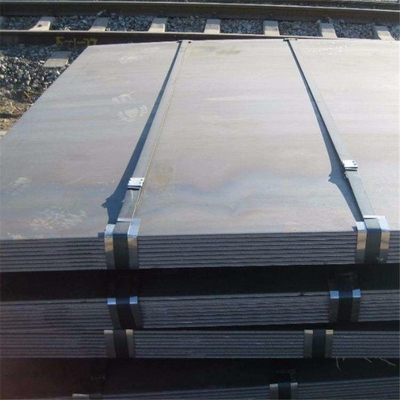 Surface 12mm noire laminée à chaud de la plaque d'acier 6mm 8mm 9mm de construction navale