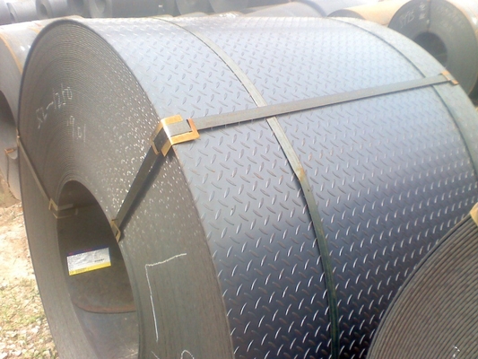 bobine à carreaux laminée à chaud JIS SS400 de tôle de 600mm-1500mm