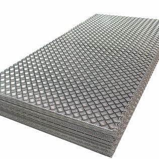 La toiture de film de PE ridée a gravé la feuille en refief 6061 en aluminium