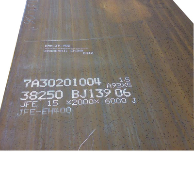 Plaque d'acier résistante à l'usure Nm400 16mm Nm360 nm450 nm500 ASTM AISI
