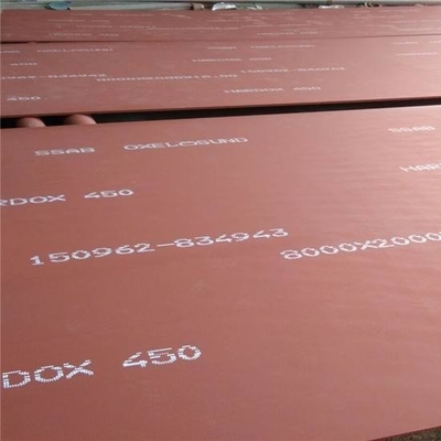 Ar500 Armor Ar400 résistant à l'usure de la plaque d'acier résistant à l'abrasion