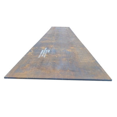 tôle d'acier doux laminée à chaud tôle d'acier résistante aux intempéries Q235NH Q355NH